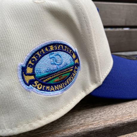 海外限定 Newera ニューエラ 9Forty A-Frame Aフレーム LA Dodgers ドジャース キャップ 50th Anniv (940-95)