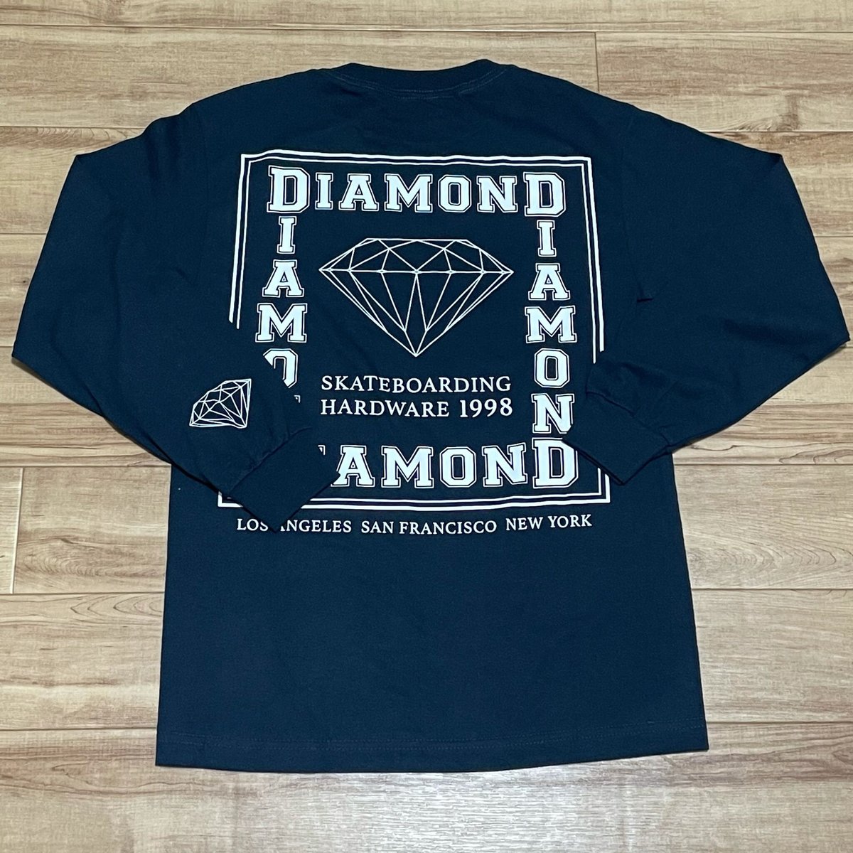USA製 【S】 Diamond Supply Co. ダイヤモンドサプライ 長袖 Tシャツ 