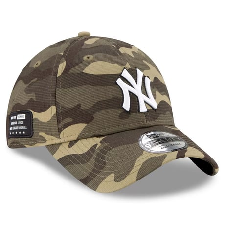 限定 9Twenty ニューエラ NEWERA NY ヤンキース MLB ストラップバックキャップ Armed Forces Day