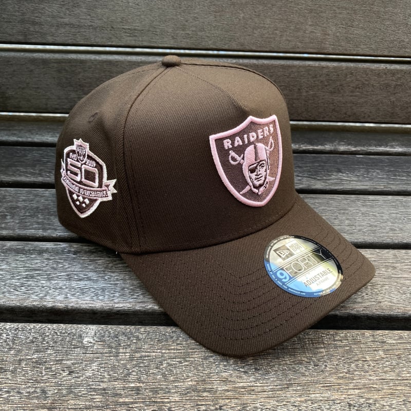 【海外限定】ニューエラ 9FORTY Aフレーム NFL レイダース ペイズリー 海外限定】ニューエラ 9FORTY Aフレーム NFL レイダース ペイズリー