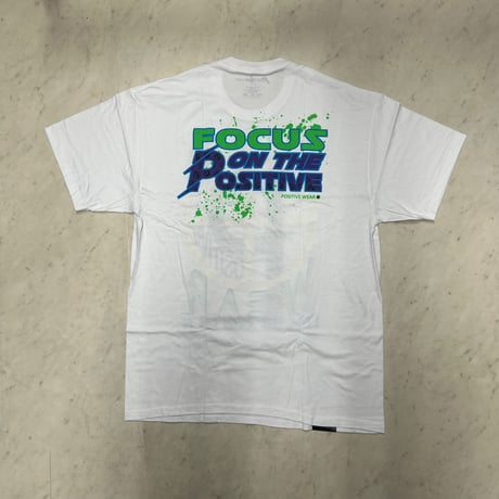 LA発 Positive Wear Clothing ポジティブウェア クロージング Splatter Target Tシャツ (PWT35W)