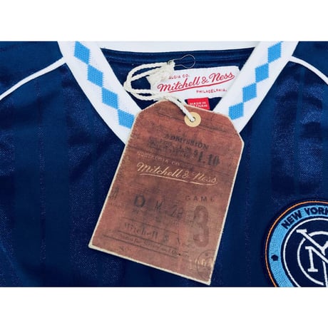 MITCHELL&NESS ミッチェル&ネス MLS メジャーリーグサッカー Vネック NYC FC ユニフォーム サッカー
