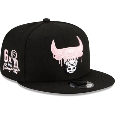 USA限定 Newera ニューエラ NBA  9FIFTY シカゴ ブルズ Q3 QT スナップバックキャップ