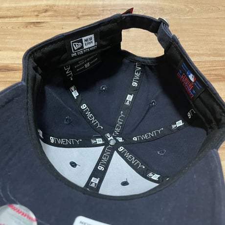 9Twenty ニューエラ NEWERA クリーブランド インディアンス  MLB ストラップバックキャップ  Road
