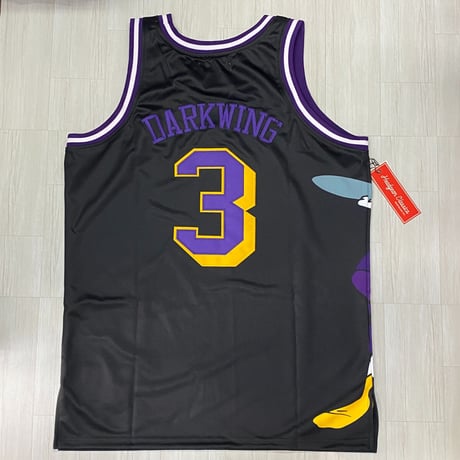 USA限定 Headgear Classics ダークウィング ダック LA ロサンゼルス  NBA バスケジャージー  (HGC37)