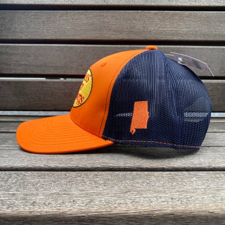 限定ステイトパッチ仕様 Bass Pro Shops バスプロショップス 刺繍ロゴ Alabama アラバマ メッシュキャップ (Bps57)