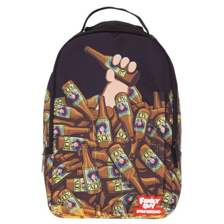 SALE【限定コラボモデル】 SPRAYGROUND スプレイグラウンド アメリカTVアニメ FAMILY GUY ファミリーガイ バックパック リュック Beer ビール