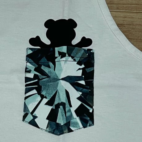 【XL】 米国製 ダイヤモンドサプライ Diamond Supply Co タンクトップ 青 GRIZZLY グリズリー