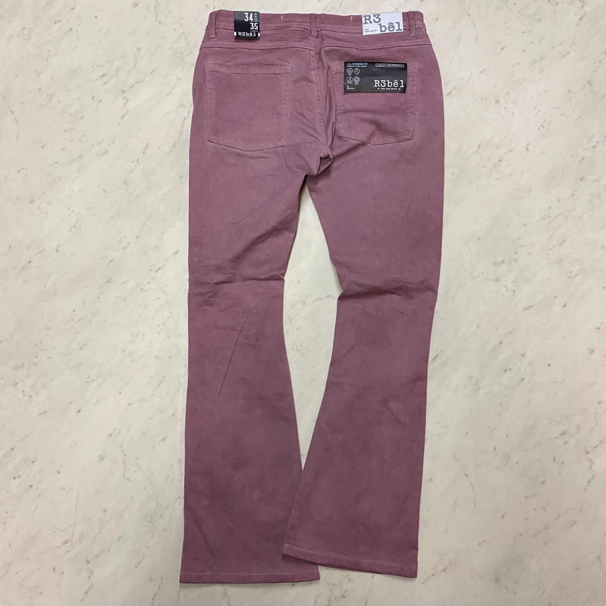 【新品未使用】valabasasフリンジフレアカラーデニム 30 ピンク 新品未使用】valabasasフリンジフレアカラーデニム 30 ピンク - メルカリ