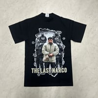 LA発 THE LAST NARCO ザ ラスト ナルコ エルポチャ グラフィック 半袖 Tシャツ 黒 (GTS146)