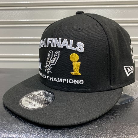 USA限定 Newera ニューエラ NBA ファイナルズ チャンピオン 9FIFTY サンアントニオ スパーズ
