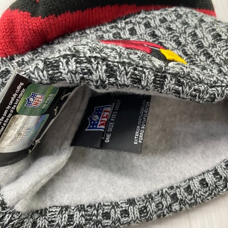 NEWERA ニューエラ NFL 公式 ニット帽 アリゾナ カージナルス Cardinals フリース