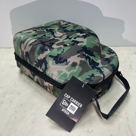 米国仕様 NEWERA ニューエラ コンパクトで実用性の高いキャップキャリアー Cap Carriers 迷彩 6 piece