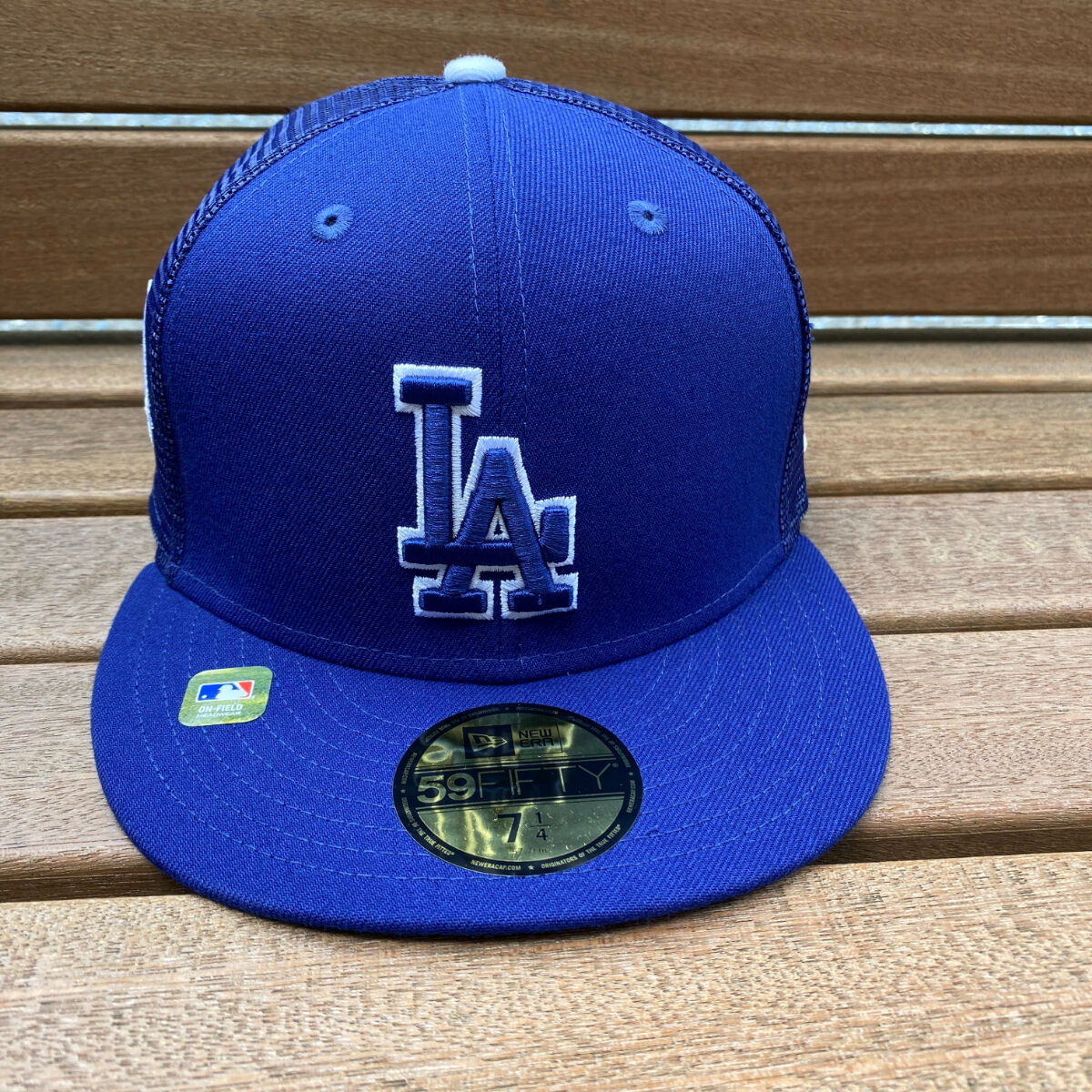 限定 NEWERA 59FIFTY スプリングトレーニング メッシュキャップ LA 