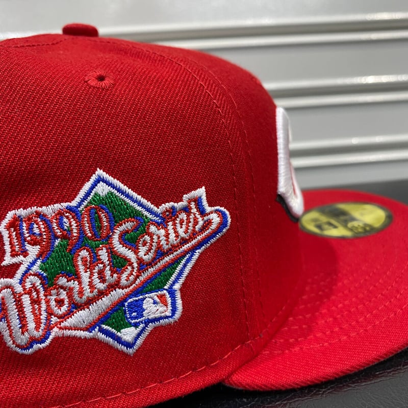 Newera 59fifty シンシナティレッズ ワールドシリーズ キャップ