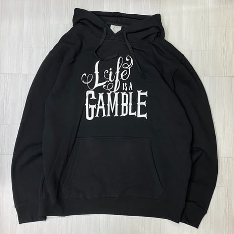 LA発 CreateX5 Life is a Gamble グラフィック プルオーバー パーカー LA チカーノ ポーカー (GFX/Hdy14)