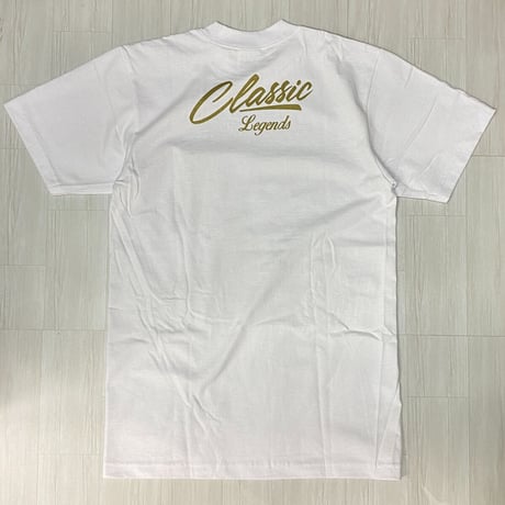 LA発 Classic Legends アンダーグラウンド グラフィック ヘビーウェイト Tシャツ 白 (GTS81)
