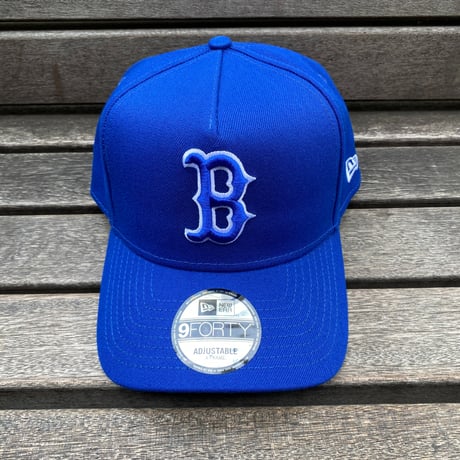 海外限定 Newera ニューエラ 9Forty Aフレーム Redsox ボストン レッドソックス 青 Royal (940-245)