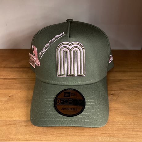 USA仕様 Newera ニューエラ 9Forty Aフレーム 限定 メキシコ代表 Mexico スナップバックキャップ (940-142)
