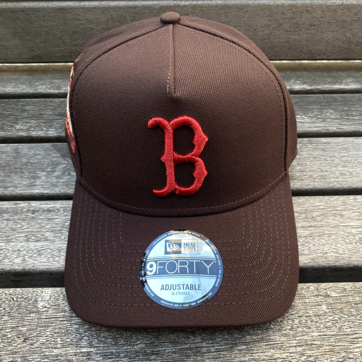 海外限定 Newera ニューエラ 9Forty Aフレーム Redsox ボストン