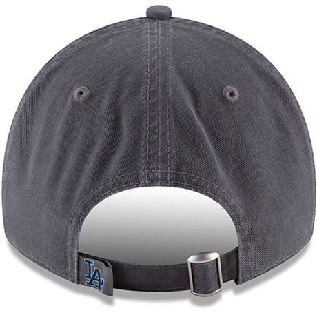 米国仕様 NEWERA ニューエラ 9Twenty MLB ロサンゼルス ドジャース LA Dodgers ストラップバックキャップ グラファイトグレー