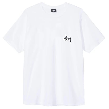 USA正規品 Stussy ステューシー 王道 BASIC ベーシックロゴ ショーンフォント 半袖 Tシャツ ストリート