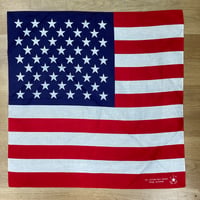 日本製 国旗バンダナ 星条旗 アメリカ スターズ＆ストライプス Stars and Stripes (BNDN129)