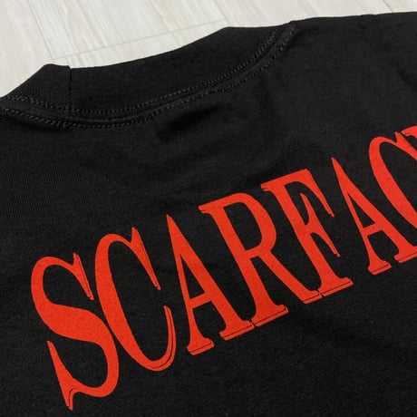 LA発 SCARFACE トニーモンタナ アンダーグラウンド グラフィック ヘビーウェイト Tシャツ (GTS37)
