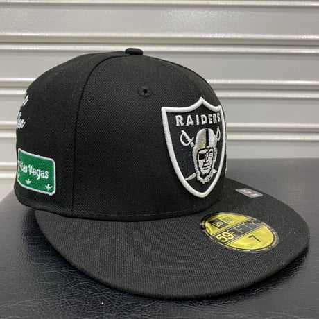 59FIFTY ニューエラ Newera 限定モデル Raiders ラスベガス レイダース  HIGHWAY ハイウェイ NFL