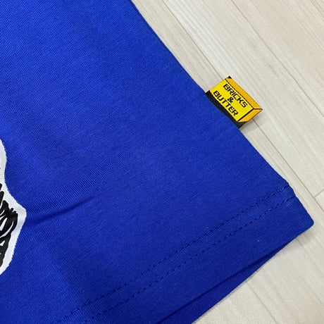 米国ブランド Bricks & Butter ブリックス＆バター 半袖 PAC グラフィック Tシャツ ROYAL
