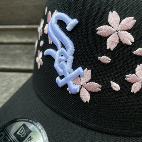 海外限定 Newera ニューエラ 9Forty Aフレーム Whitesox シカゴ ホワイトソックス SAKURA 桜 キャップ (940-215)