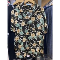 【特別SALE価格】ROBINSON アロハシャツ ALOHA 開襟 オープンカラー 花柄 ハイビスカス R02