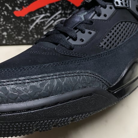 NIKE ナイキ AIR JORDAN ジョーダン SPIZIKE LOW スパイジーク ローカット Triple Black トリプルブラック (AJ135)