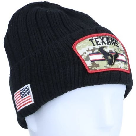 限定Salute to Service ニューエラ NEWERA ニット帽 NFL ヒューストン テキサンズ Texans