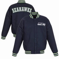 米国仕様 JHデザイン NFL シアトル シーホークス Seattle Seahawks スタジアムジャンパー (JH-20)