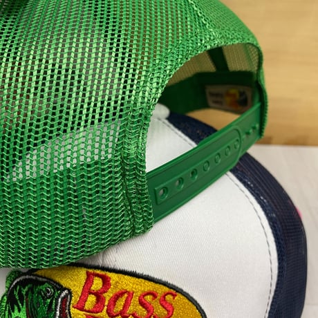 米国アウトドアブランド Bass Pro Shops バスプロショップス 刺繍ロゴ メッシュキャップ (Bps27)