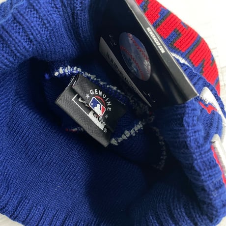 NEWERA USA ニューエラ MLB テキサス レンジャーズ Texas Rangers リブ編み ポンポンニット帽