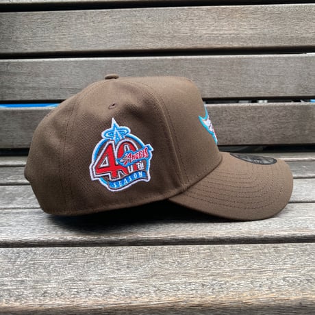 海外限定 Newera ニューエラ 9Forty Aフレーム Angels アナハイム エンゼルス 40th Season キャップ (940-176)