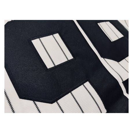 NEGRO LEAGUE 『NY ニューヨーク ブラックヤンキース』 公式 ベースボールシャツ ＃99 ピンストライプ