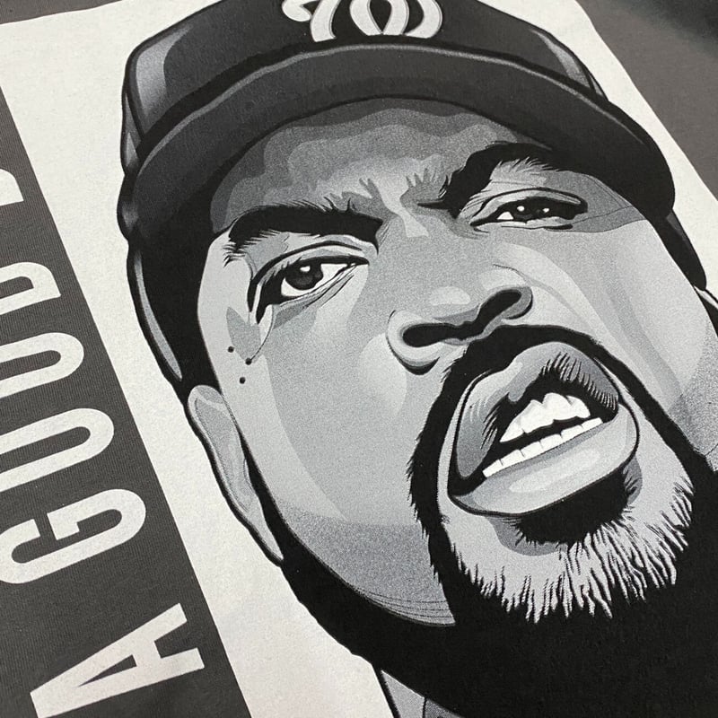 ICE CUBE グラフィックTシャツ XLsize Ice Cube Graphic T-shirt - Relaxed Fit Official Merchandise