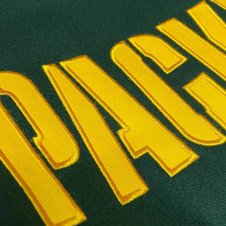 NFL公式 JHデザイン Packers グリーンベイ パッカーズ 緑 リバーシブル スタジャン