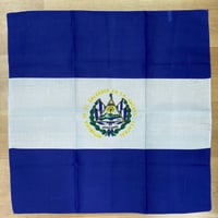国旗バンダナ エルサルバドル El Salvador 中米 太平洋 カリブ海 平和 (BNDN126)