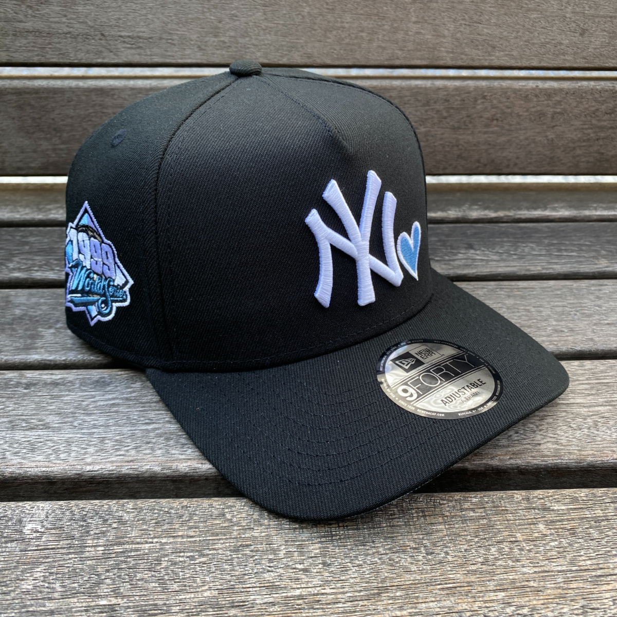 海外限定モデル】 ヤンキース 9FORTY ティファニーブルー キャップ ①