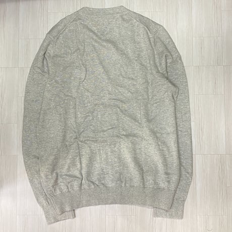 USAモデル TOMMY HILFIGER プレミアムコットンニット カーディガン グレー (R4F-12)