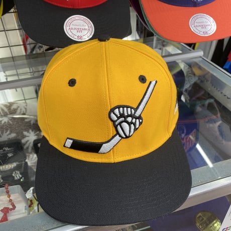 Adidas アディダス NHL ピッツバーグ ペンギンズ スナップバックキャップ アイスホッケー