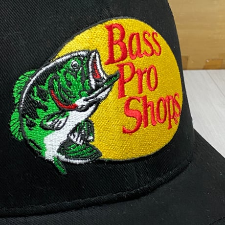 米国アウトドアブランド Bass Pro Shops バスプロショップス 刺繍ロゴ メッシュキャップ (Bps24)