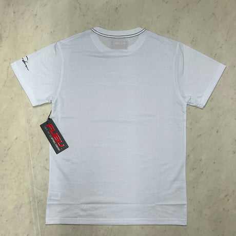 USA仕様 FUBU フブ Classic Logo Foil Print クラシックロゴ Tシャツ Y202 白 (FBT7)