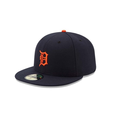 レア 旧ロゴ 59FIFTY ニューエラ Newera デトロイト Tigers タイガース AUTHENTIC オーセンティック 公式 road