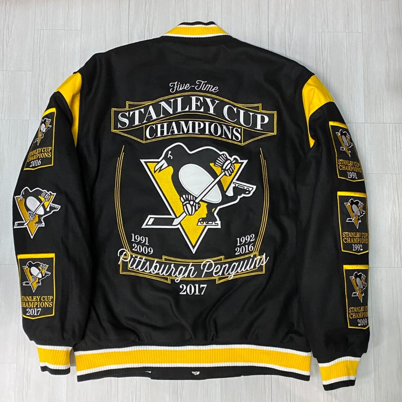 NHL ピッツバーグ ペンギンズ PENGUINS ワッペン 刺繍 スタジャン