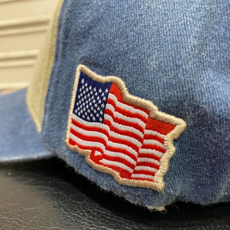 Mitchell&Ness ミッチェル&ネス NBA バックス Bucks ストラップバックキャップ USAフラッグ